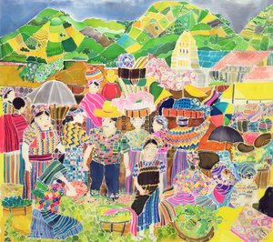 Mercado de Almolonga de Hilary Simon